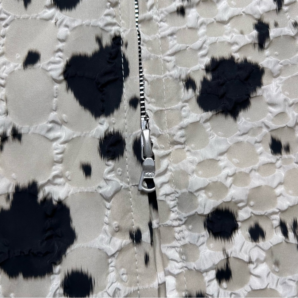 Dries Van Noten hooded animal print cloque coat size XS Fall 2022 jacket luxury - Picture 7 of 9